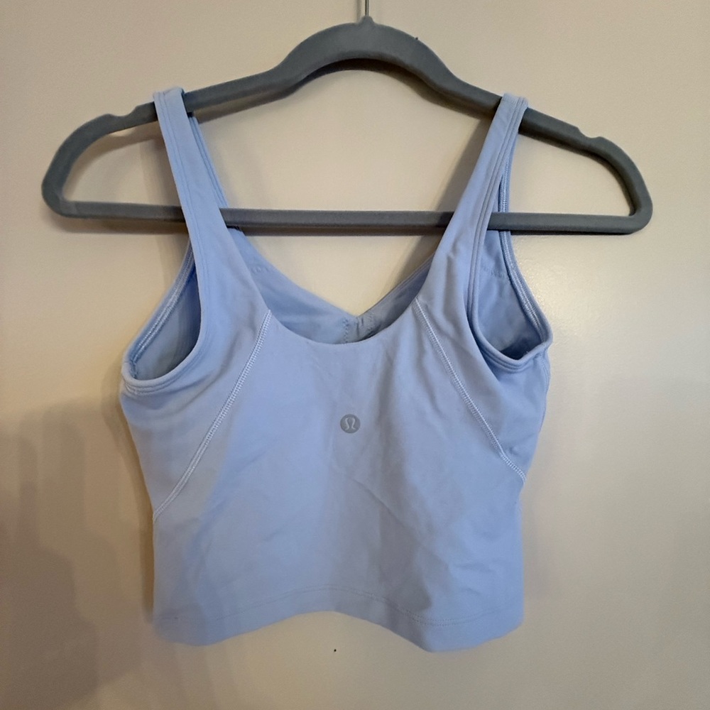 Light Blue Athletic Tank Top
